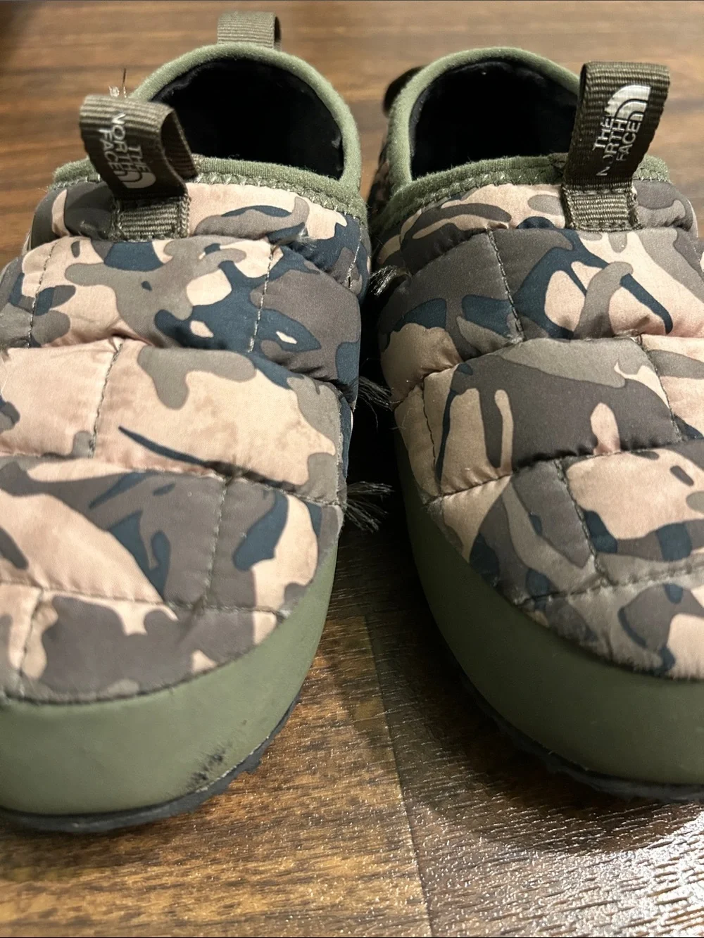 The North Face Thermoball Traction Quilted Camo Slip-On Mule